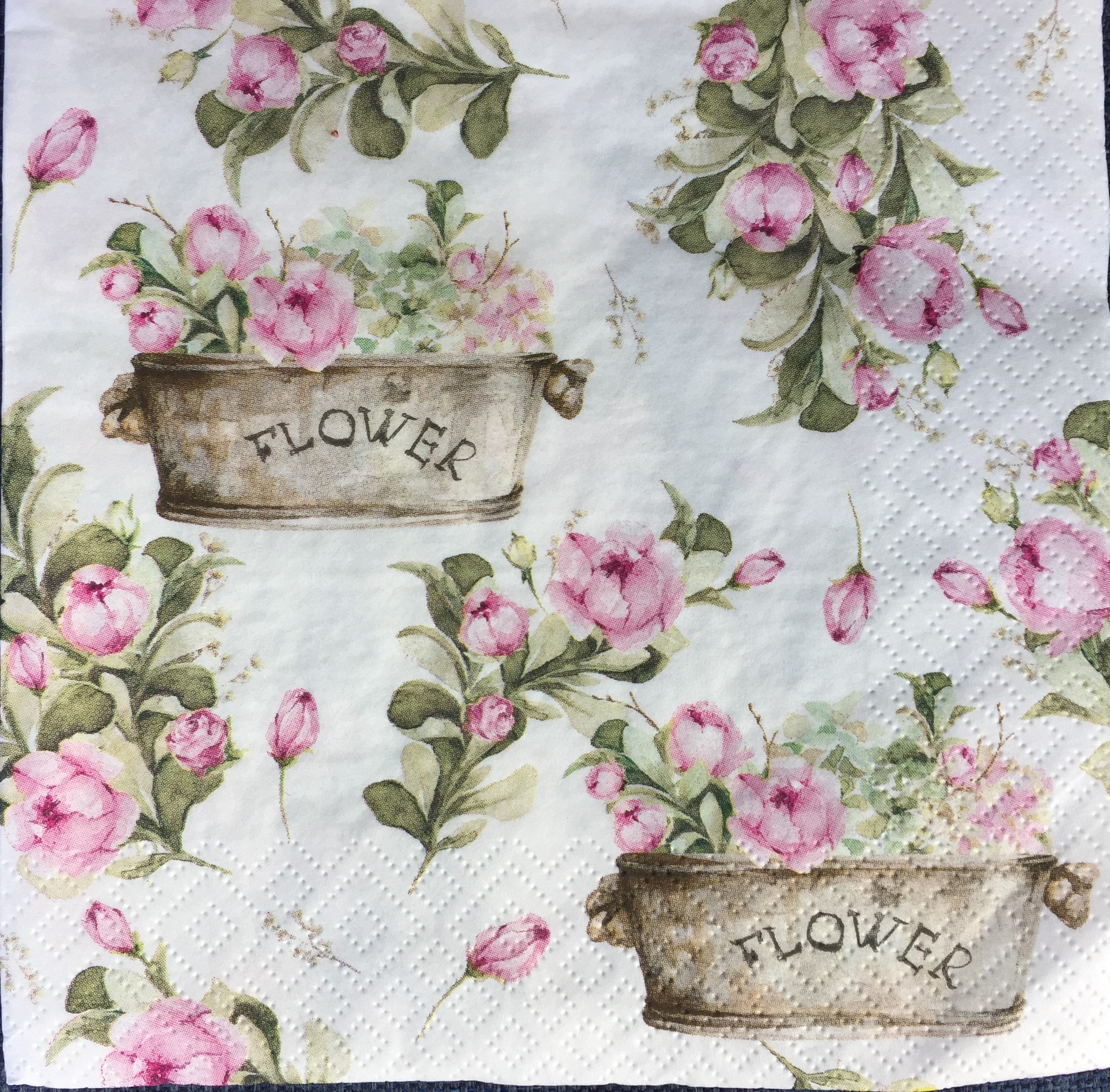 Serviettes en papier de découpage ensemble de 4 formats de Etsy France