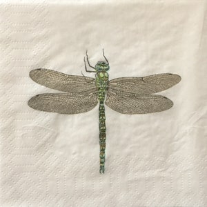 Servilletas para decoupage - Juego de 4 - Servilletas de papel para cócteles para decoupage de hobby - Ephemera