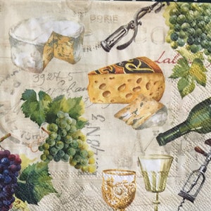 Papierservietten - Ephemera für Decoupage, Scrapbooking, Kartenherstellung, Collage, veränderte Kunst und Kunsthandwerk