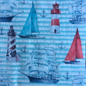 Papierservietten - Ephemera für Decoupage, veränderte Kunst und Kunsthandwerk - 4er Set Lunch Servietten