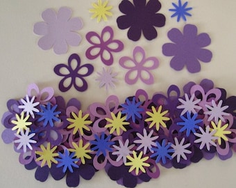 75 Stanzteile für 25 Schichtblumen - Dekorationen, Scrapbooking, Karten, Kunsthandwerk
