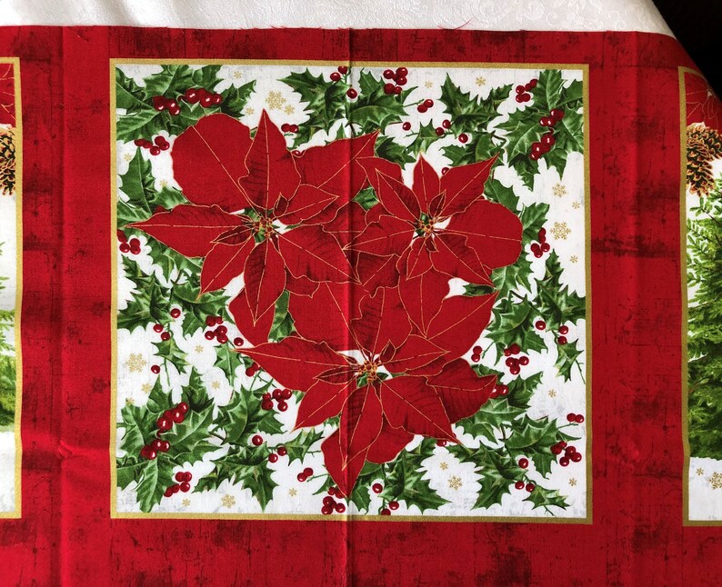 Sewing Quilting Panel Wallhanging Quilting Panel Cotton Quilting Panel Quilting Panel Quilting Panel Christmas Christmas Quilting