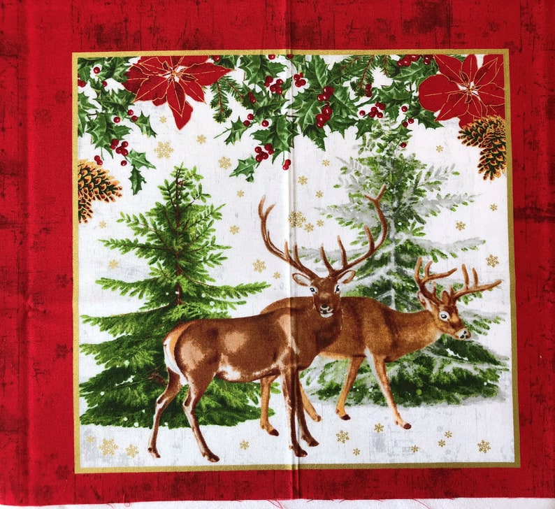 Sewing Quilting Panel Wallhanging Quilting Panel Cotton Quilting Panel Quilting Panel Quilting Panel Christmas Christmas Quilting
