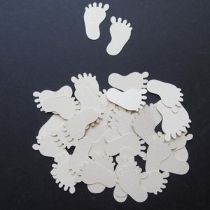 50 Pink Cardstock Feet Cut-outs 25 Pairs, Baby Shower, Invitations,  Confetti, Scrapbooking,cardmaking,decorations,paper Crafts,first Steps 