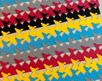 Bird Borders Grab Bag for Scrapbook Pages & Cardmaking - 15 Pieces as Shown in the Photos, Birds