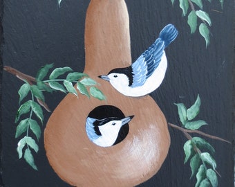 NUTHATCH Painted Slate