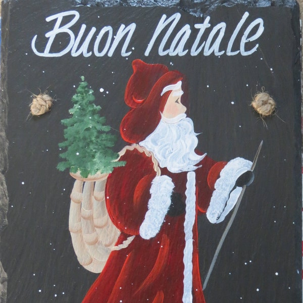 ITALIAN CHRISTMAS SLATE  We can write Merry Christmas in 60 different languages!  Ask us!