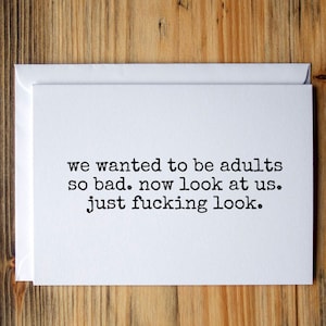 Funny Card, Just Because Card, Thinking of you Card friend, Best Friend Birthday Card, Funny Birthday Card, I miss you card, Funny Cards