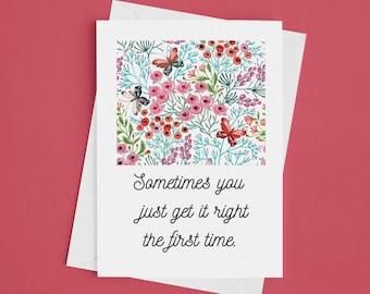 Only child Mother's Day Card, Funny Mother's day Card, Funny Card for Mom, To mom from daughter, Greeting card for Mom, Sarcastic card