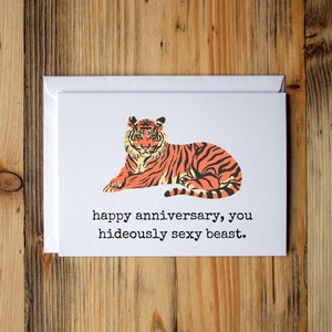 Anniversary Card, Funny Anniversary Card, Anniversary Card for Husband, Anniversary card for Wife, Wedding Anniversary, Card for Boyfriend
