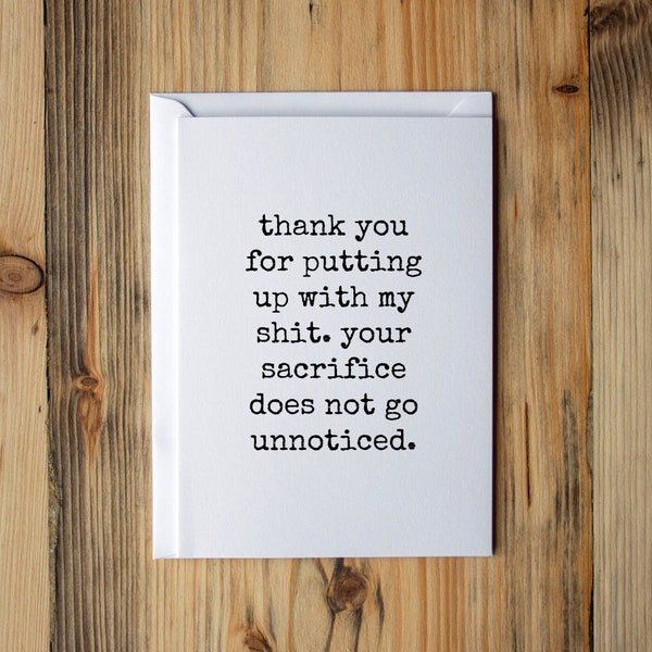 Anniversary Card, Funny Anniversary Card, Anniversary Card for Husband, Anniversary card for Wife, Wedding Anniversary, Card for Boyfriend