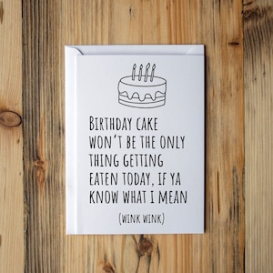 Birthday Card for Wife, Funny Birthday card from husband, Birthday card Girlfriend, Lesbian birthday card, Dirty birthday card