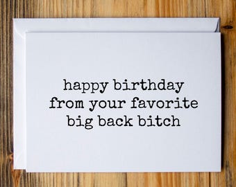 Funny Birthday card, Best friend birthday card, Birthday card wife, Birthday card husband, Birthday card Girlfriend, Happy birthday from