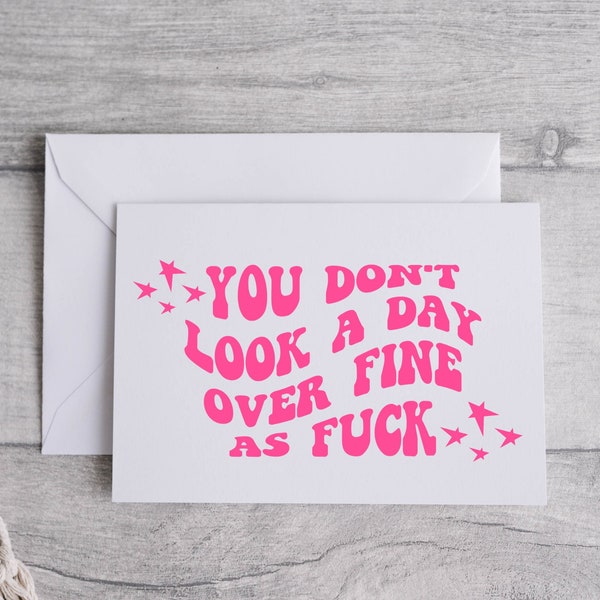 Funny Birthday Card, Birthday card for wife, Birthday card for husband, 30th birthday card, Birthday card for friend, Sarcastic b-day card