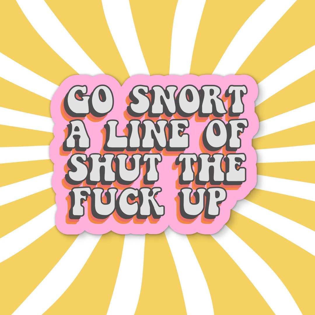 Funny Stickers, Offensive Stickers, Laptop Stickers, Sticker for Laptop