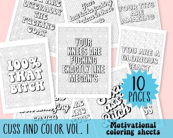 Motivational coloring book, Printable coloring pages adult, Funny coloring pages, Swear word coloring pages, Self care coloring pages