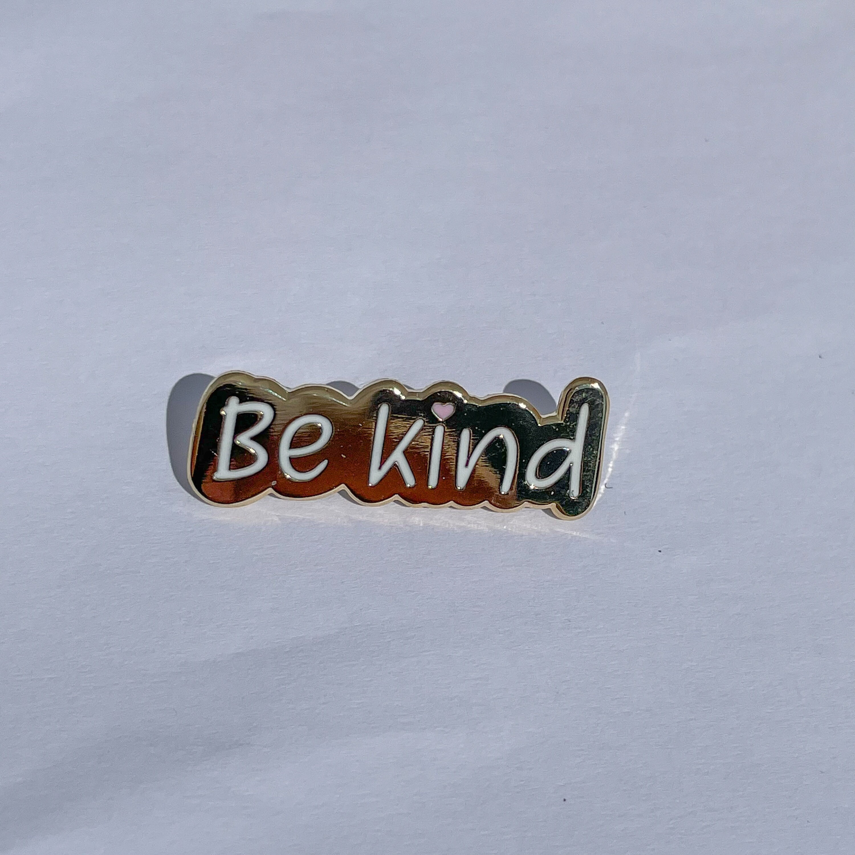 Be Kind Enamel Pin Badge