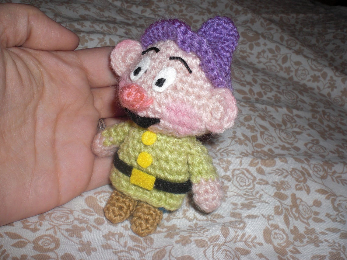 Dopey Amigurumi PDF Pattern From Seven Dwarfs | Etsy
