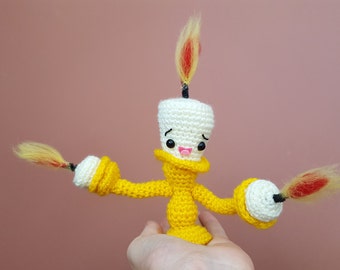 Lumiere amigurumi PDF pattern