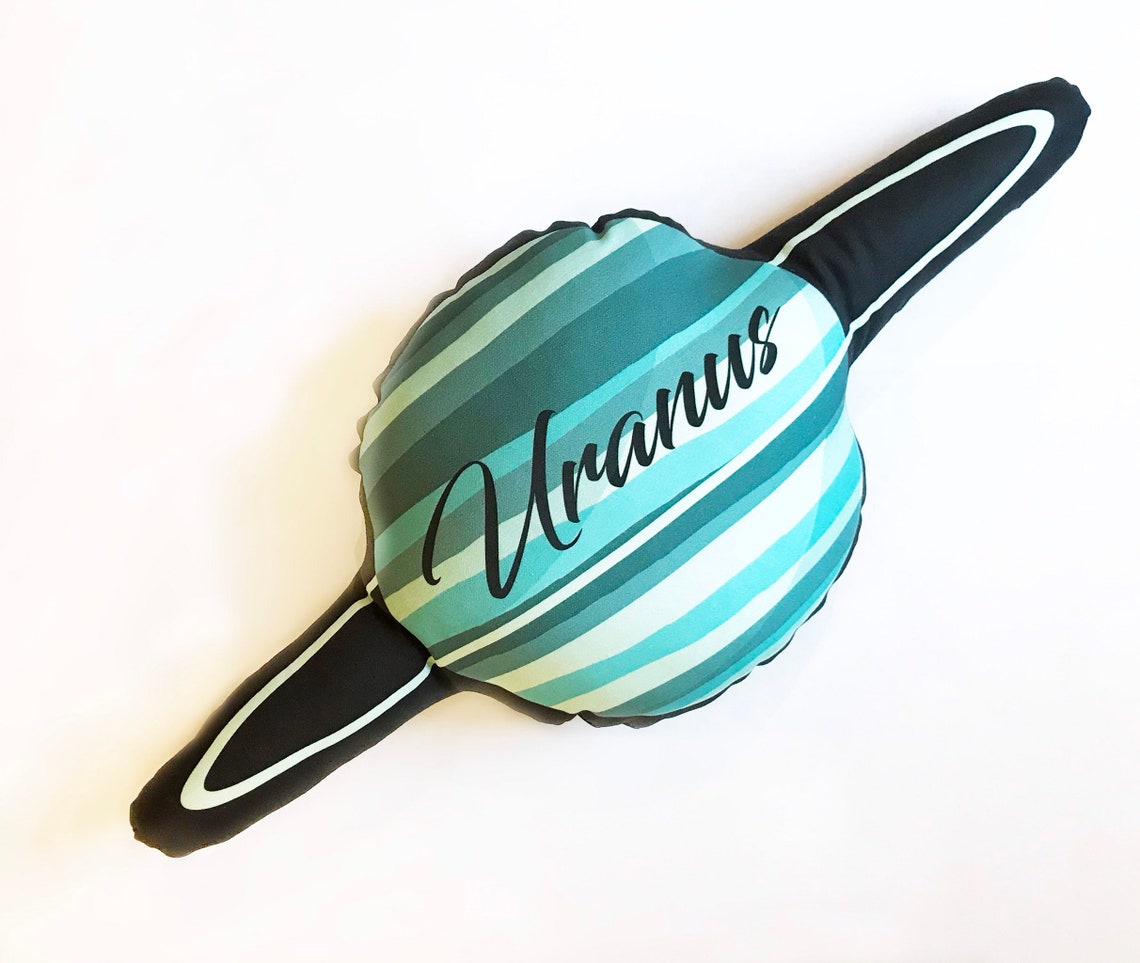 Pillow Space Theme Kids Decor Uranus Etsy