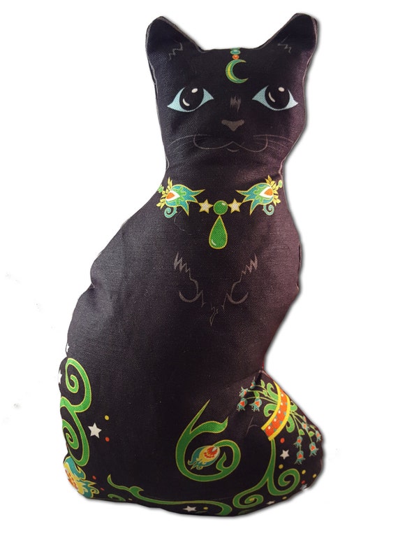 black cat doll