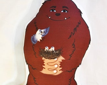 Big Foot Plushie- Be Brave Be Bold Be You