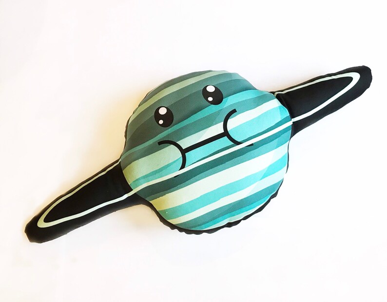 Pillow Space Theme Kids Decor Uranus Etsy