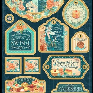 GRAPHIC 45 Cafe Parisian Collector&#39;s Edition Chipboard