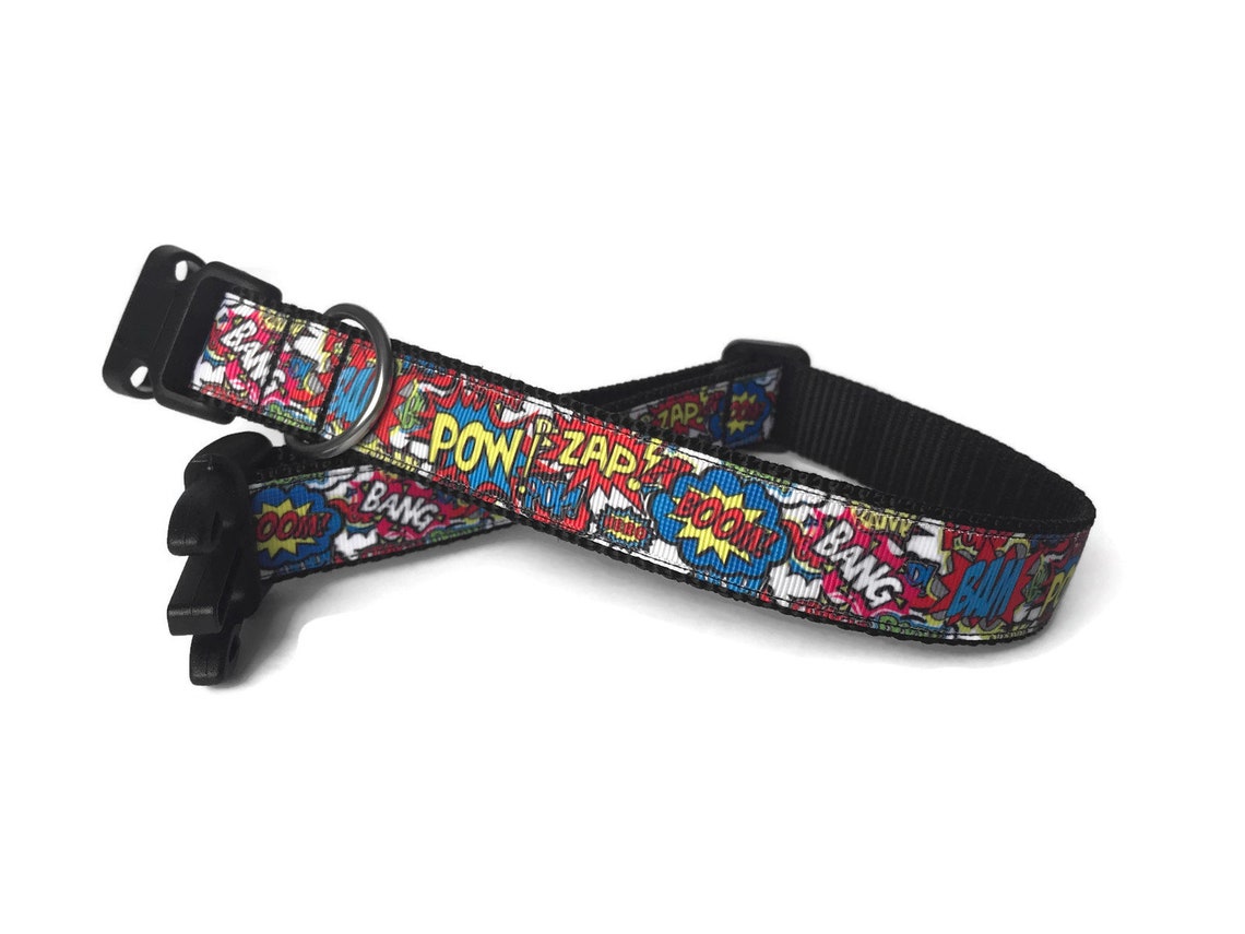 Hund Kragen Pow Boom Bang Superhelden Welpen Film Etsy