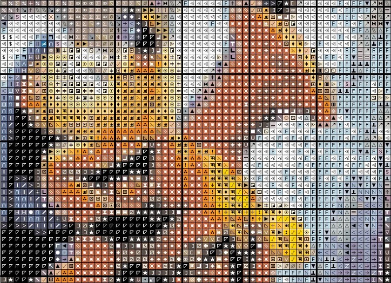 cross stitch pattern PDF pattern Mickey pattern cross stitch disney Mickey tale instant download! cross stitch Mickey disney pattern