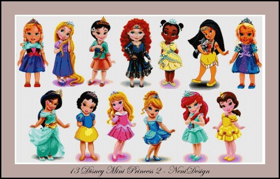 disney mini princess collection