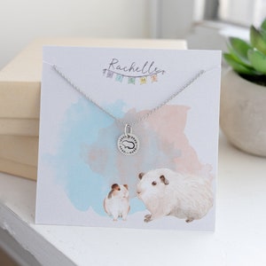 Bijoux cochon d'Inde en or pour amoureux des animaux, collier pour maman, collier cochon d'Inde en argent sterling