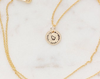 1  Baby Chick Necklace for Easter Basket Stuffer Chicken Jewelry for Easter Gift - Gift for Child Mom Gift for Mother's Day Gift ideas