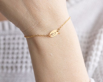 Gold Duck Bracelet for christmas gift for animal lover bracelet gift, Duck jewelry for girls, Simple bracelet, stacking jewelry