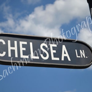 Chelsea Street Sign