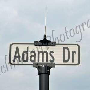 Adams-straatnaambord
