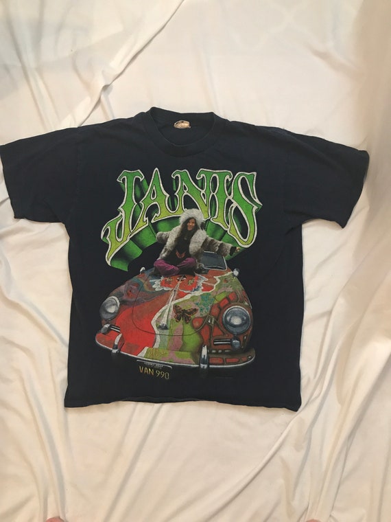 Janis Joplin Vintage Band Shirt Large - image 1