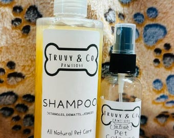 Truvy & Co Dog Shampoo and Cologne Set