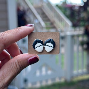 Frida Studs. Artisan Crafted. Culture Inspired Earrings. Handmade gift. Lightweight. Hypoallergenic. Sustainable Fashion.