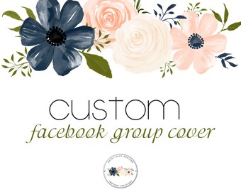 Custom Order Facebook Group Page Cover | Customized For Your Facebook Group Page | For Small Crafty Business Owners | Social Media Marketing