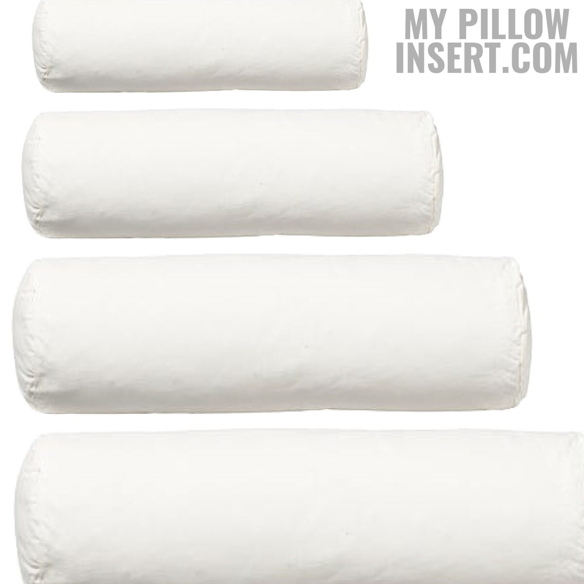 6" x 30" - Bolster Pillow Insert - Hypoallergenic, Washable, Hand Made in the USA - Etsy