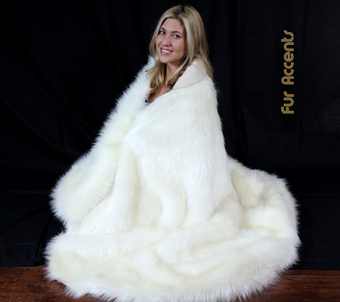 Faux Fur Throw Blanket / Luxury Shag / Minky Mink / New Sizes Etsy