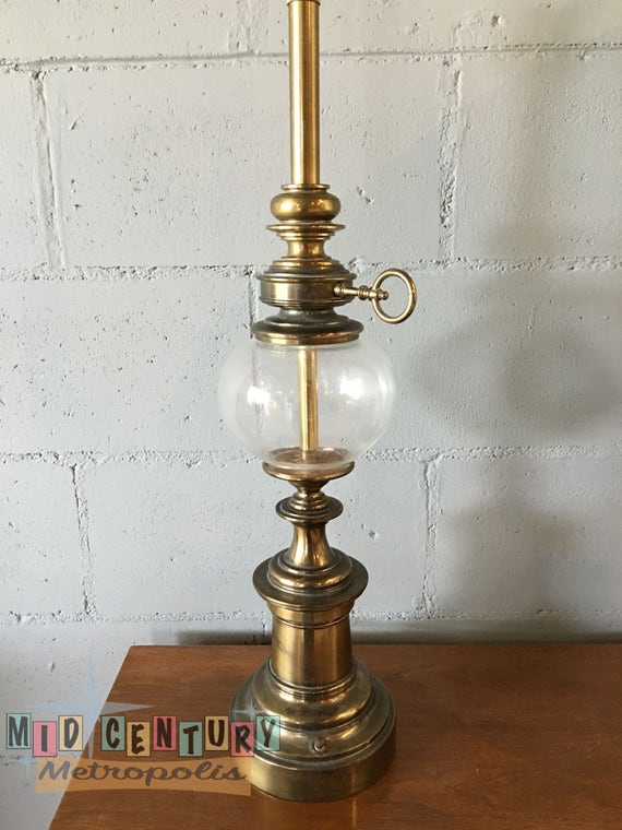 Vintage Hollywood Regency Stiffel Brass Hollywood Regency Brass Stiffel