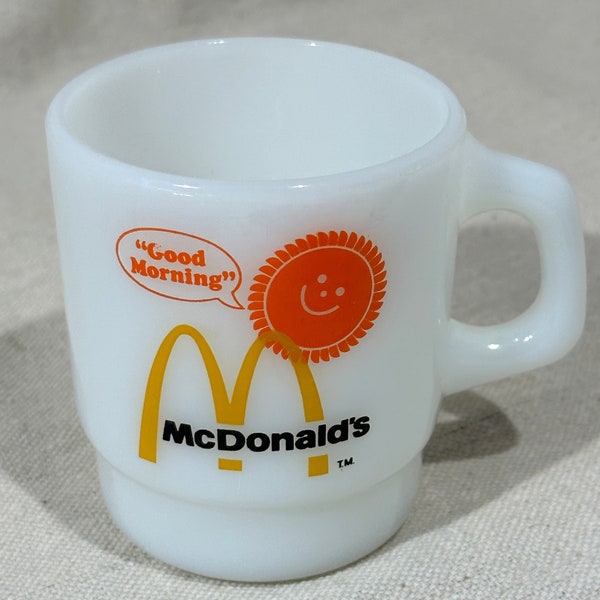 tasse à café vintage McDonald's Fire King