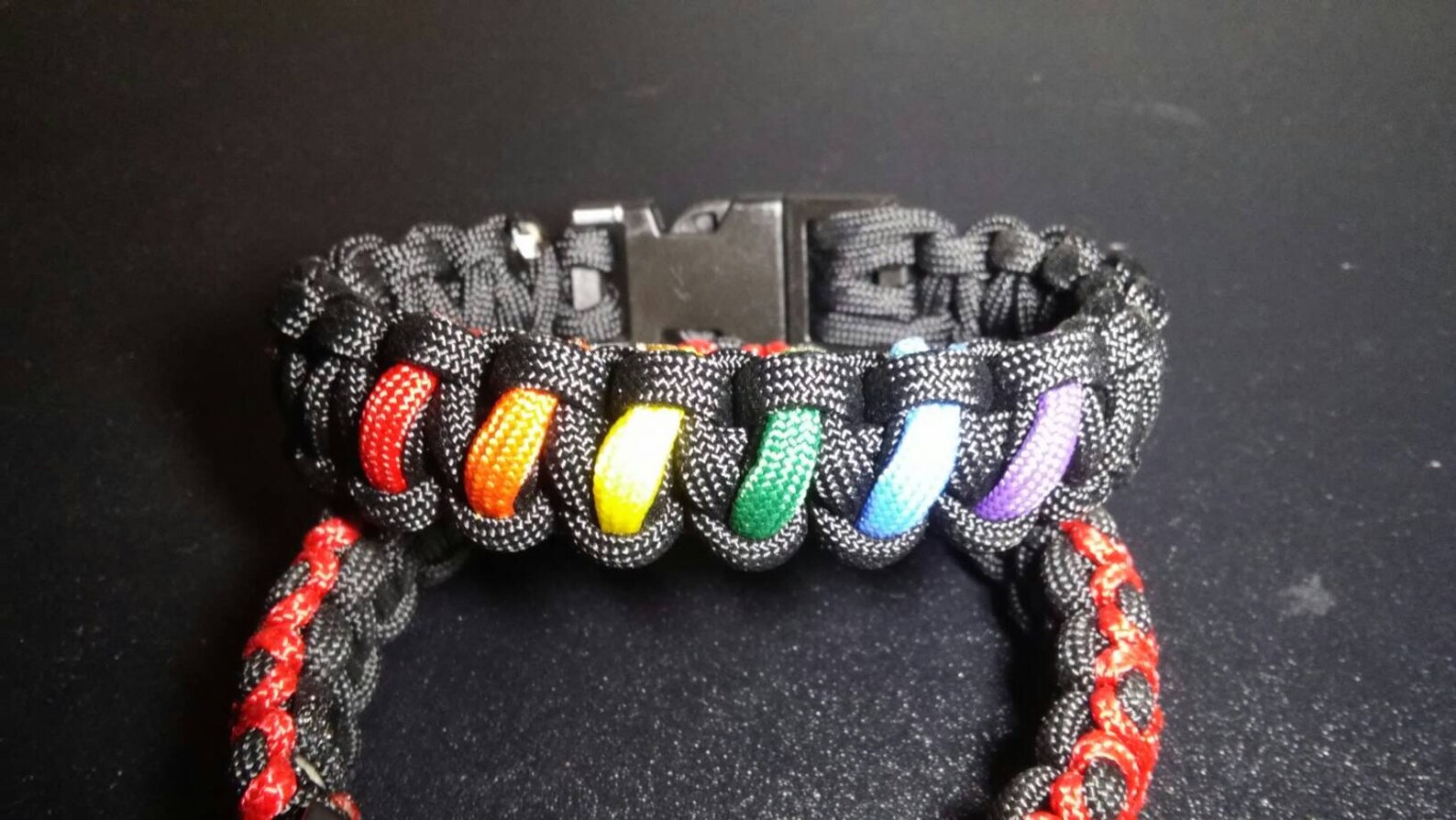 Gay Pride Paracord Bracelet Etsy