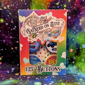 Vintage Signs 2 24 Buttons Flair