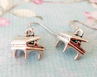 Piano Earrings - Pianist Earrings - Pianist Gift - Pianist Jewelry - Piano Jewelry - Musician Jewelry - Music Jewelry - Music Gift