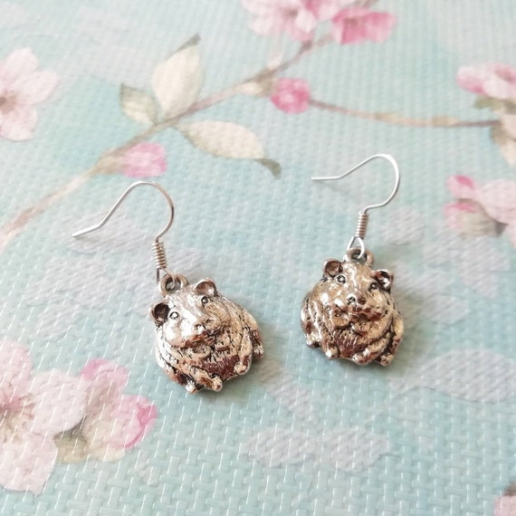 hamster earrings
