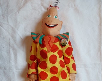 Zippy the Pinhead vintage 1984 collectible plush doll