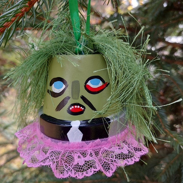 OLD GREGG inspired Christmas ornament - Mighty Boosh character bell ornament